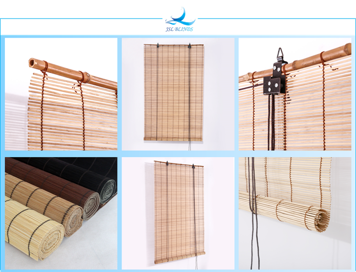 Bamboo Blinds for Coffee Shop