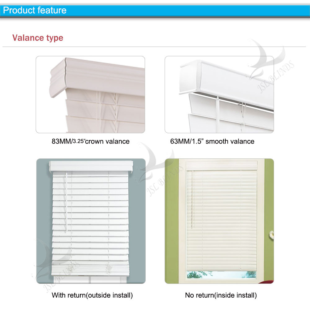 Smooth Valance Venetian Blinds