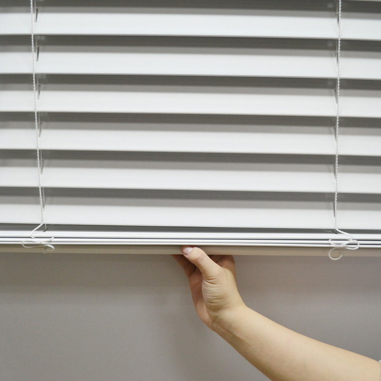 without cord faux wood blinds